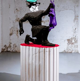 Grigorios-Ilaridis-Purple-Odyssey-2023-Contemporary-Sculpture-Sculptuu